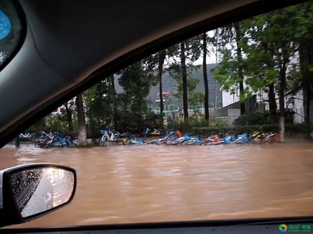 东莞第一场雷暴雨这些地方被水淹了东莞PE排水系