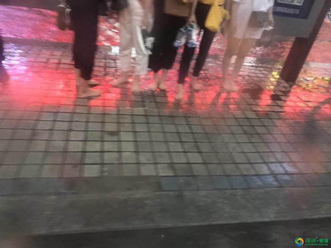 东莞第一场雷暴雨这些地方被水淹了东莞PE排水系