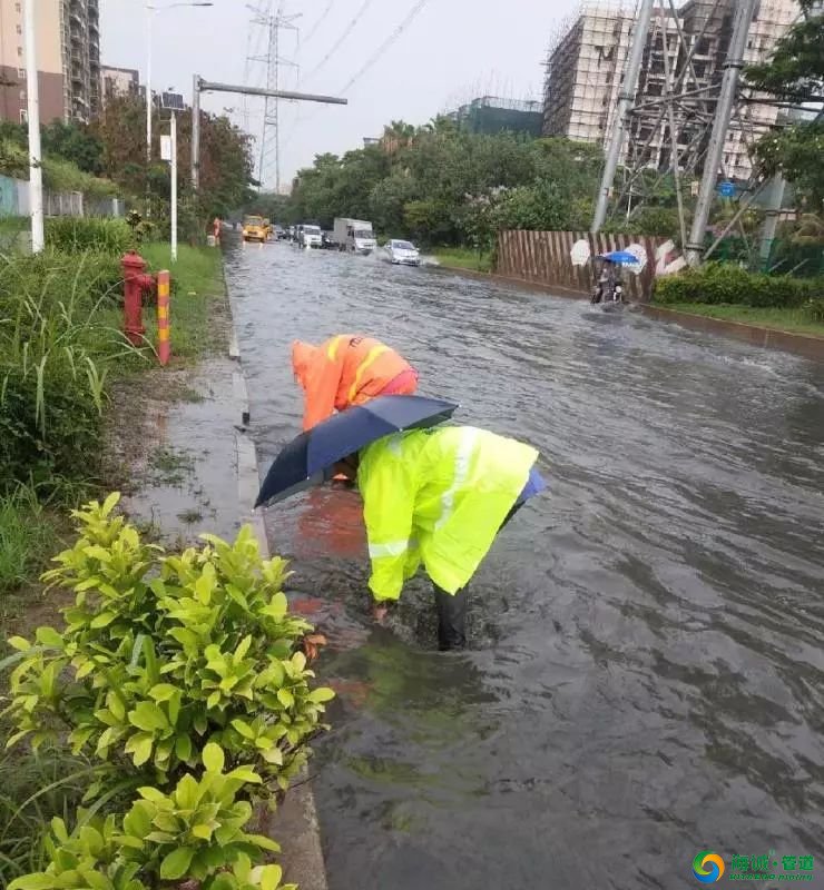 今明东莞仍有大暴雨！路段水浸严重 PE排水管业|广东克拉管|广东内肋管|广东钢丝网骨架管