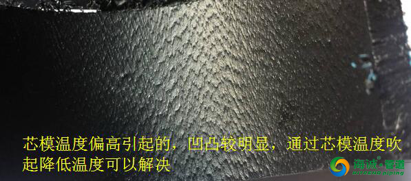 PE管材生产常见问题及处理方法 一