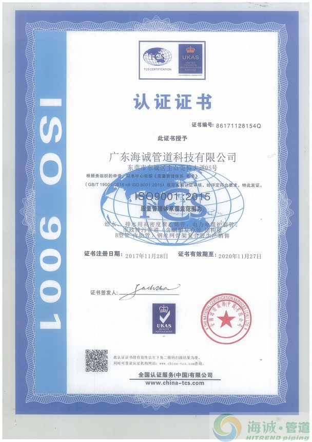 ISO19001质量管理体系