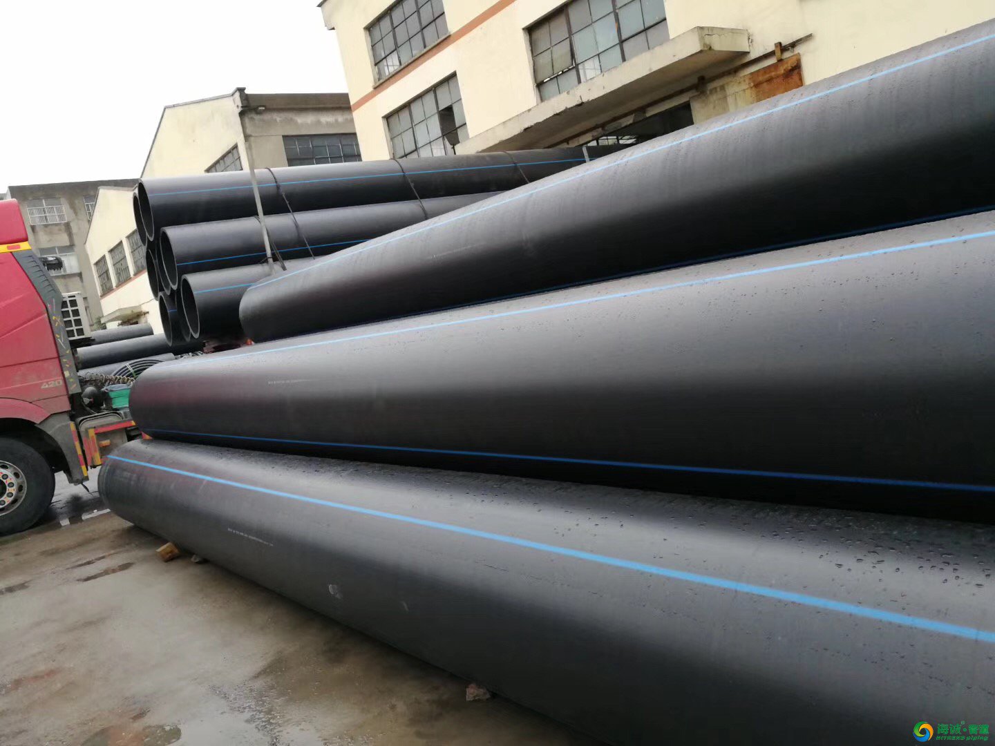海诚PE管聚乙烯pe给水管有效的保障城市供水管网建设运行